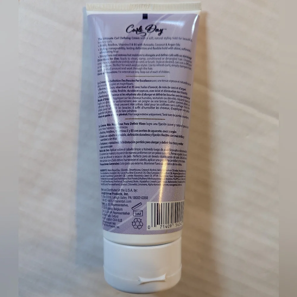 Mane 'N Tail Curl Defining Cream Brand New